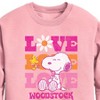 Boys' - Peanuts - Love Woodstock Graphic Long Sleeve Fleece Sweatshirt - 2 of 4