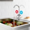 Commercial Stainless Steel Utility Sink - Heavy Duty w/Faucet & Storage for Kitchen/Garage/Workshop - 4 of 4
