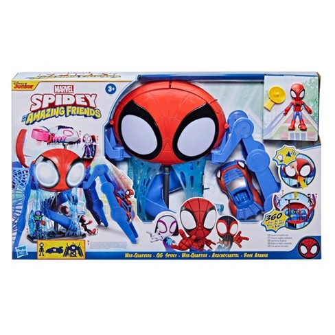 Marvel Spidey And His Amazing Friends Web-quarters Playset : Target