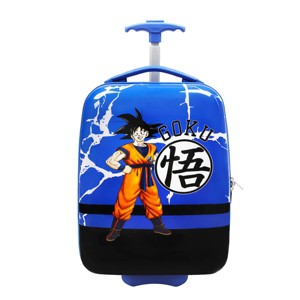 Dragon Ball Super Goku Kanji Blue 16.5" 2-Wheeled Luggage - 1 of 4