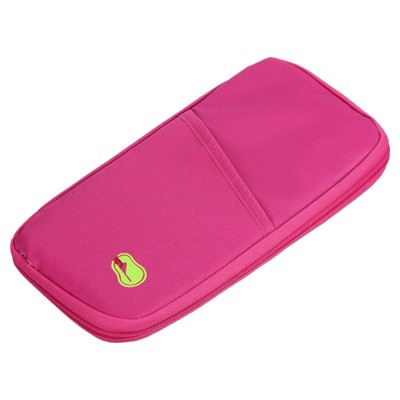 Unique Bargains Lightweight Portable Travel Passport Wallet for Women Men