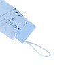 Unique Bargains Umbrella 6-Rib Flat 50% Fold Mini Parasol Full Shading-Sun Protection Impact Cloth 34.25"x20.47" 1 Pcs - 4 of 4