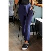 Women's Tie Front High Waisted Pants - LASCANA - 3 of 4