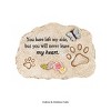 11.5" x 7.5" Memorial Garden Stone, Pet Devotion - 3 of 4