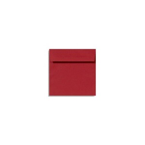 LUX 5 x 5 Square Envelopes 2 11/16 x 3 11/16  Holiday Red 8505-15-50 - 1 of 1