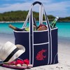 NCAA Washington State Cougars Large Soft Sided Cooler Tote - 30 Cans - 2 of 4