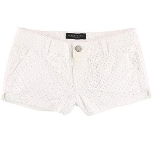 Aeropostale Womens Eyelet Casual Walking Shorts, 102, 2 - 1 of 1