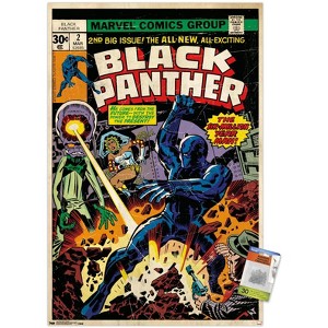 Trends International Marvel Comics - Black Panther - Cover #2 Unframed Wall Poster Prints - 1 of 4