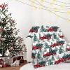 Lomsoe Christmas Throw Blanket Candy Cane Flannel Throw Blanket Super Soft Warm Bed Blanket Christmas Holiday Decor. - 3 of 4