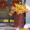 Rust Finished Outdoor Planter with Laser Cut Artwork, Tree of Life - 2 of 2