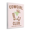 Stupell Industries Cowgirl Club Accessories Wall Plaque Art - 3 of 4