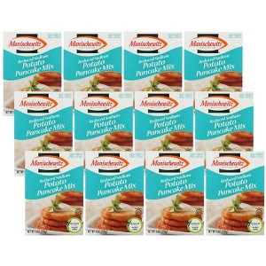 Manischewitz Reduced Sodium Potato Pancake Mix  - Case of 12/6 oz - 1 of 4