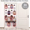 Big Dot of Happiness Red Graduation Party Vertical Photo Garland 35 Pieces - 2 of 4