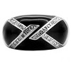 Slickblue Women's Stainless Steel Ring - Clear Simulated Crystal, Polished Finish, Solitaire Design, Size 5-10 - 4 of 4
