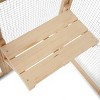 AZL1 Life Concept Pet Crates and Houses Large Outdoor Cat Enclosure with Multi Level Climbing Platforms Safe Ventilated, Beige, 39.4"*33.3"*63.8" - 4 of 4