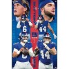 Trends International NFL New York Giants - Jaxson Dart & Cam Skattebo 25 Unframed Wall Poster Prints - 4 of 4
