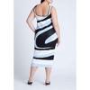 ELOQUII Women's Plus Size Intarsia Column Dress - 3 of 3