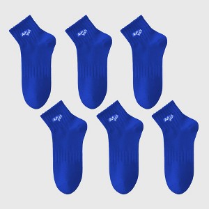 Anna-Kaci 6pk Men's Sports Ankle Socks - 1 of 3