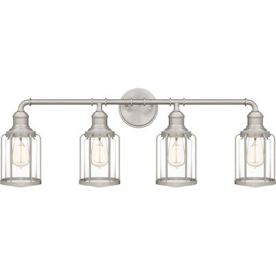 Quoizel Lighting Ludlow 4 - Light Vanity in  Brushed Nickel
