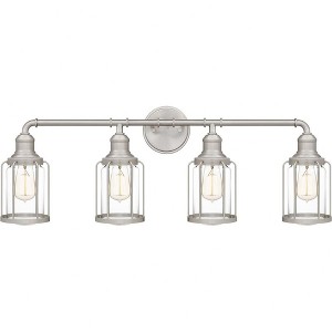 Quoizel Lighting Ludlow 4 - Light Vanity in  Brushed Nickel - 1 of 3