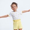 Gerber Baby and Toddler Girls' Pull-On Knit Shorts - 3-Pack - 3 of 4