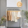 12 Pack of Wooden Pants Hangers, Made from Premium Solid Wood with Non-Slip Felt, Securely Hold Pants, Smooth Finish, and 360° Swivel Hook - 4 of 4