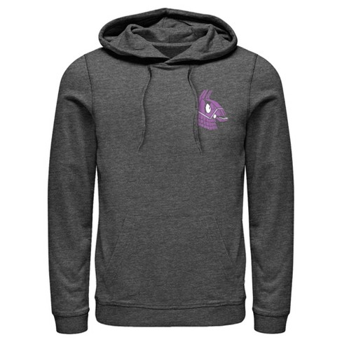 Fortnite Llama Jacket Target Fifth Sun Mens Fortnite Llama Slim Fit Long Sleeve Hooded Graphic Sweatshirt Gray X Large Target