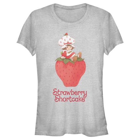 Junior's Strawberry Shortcake Cutie on a Strawberry T-Shirt - image 1 of 4