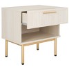 Axelle 1 Drawer Nightstand - NST9607 - Safavieh - 3 of 4