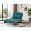 Racxily 3-in-1 Sven Sofa Bed, Upholstered Convertible Sleeper Accent Chair - 4 of 4