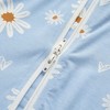 Owlivia Baby Girl Bamboo Footed Pajama sleep N' Play- Daisy - 3 of 4