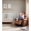 Faux PU Leather Manual Recliner Chair with Extra Plush 1.5X Sponge Comfort Arm and Back, Spacious Lazy Chair - 2 of 4