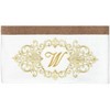 Linum Home Textiles 100% Turkish Cotton MONICA Gold Thread 2PC Embellished Bath Towel Set - 3 of 3