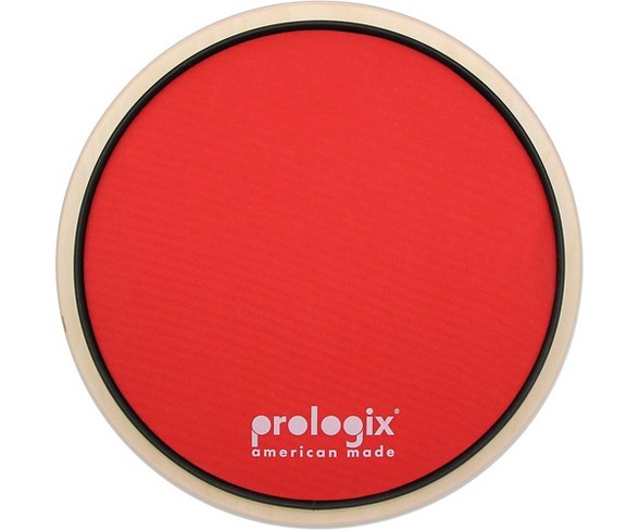 ProLogix Percussion Red Storm Practice Pad with Rim 10 in.