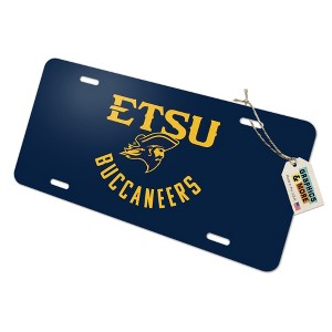 ETSU Buccaneers Novelty Metal Vanity Tag License Plate - 1 of 4