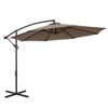 Sonkuki 10 Ft. Patio Offset Umbrella Outdoor Hanging Umbrellas w/Steel Frame - 2 of 4