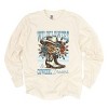 Simply Sage Market Wildflowers Cowgirl Dreams Garment Dyed Long Sleeve - XL - Ivory - 2 of 4