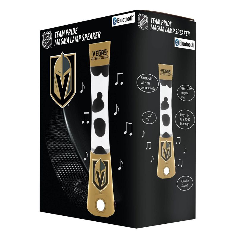 NHL Vegas Golden Knights Magma Lamp Speaker, 3 of 4