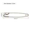 Unique Bargains Metal DIY Blankets Crafts Brooch Making Home Sewing Safety Pins 1000 Pcs - 2 of 4
