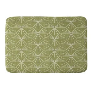 Deny Designs Holli Zollinger Sun Tile Green Memory Foam Bath Mat - 1 of 4