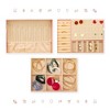 Unique Bargains PU Leather 2 Layer Jewelry Box with Mirror - 4 of 4
