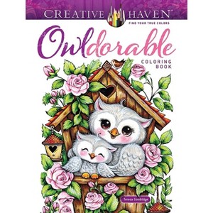 Creative Haven Owldorable Coloring Book - (Creative Haven Coloring Books) by  Teresa Goodridge (Paperback) - 1 of 1