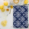 Marta Barragan Camarasa Pattern Indigo Watercolor Cutting Board - Deny Designs - image 2 of 3