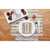 C&F Home Spooky Stripe Printed Halloween Placemat Set of 6 - 2 of 4