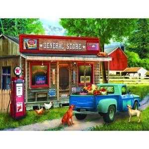 Sunsout A Stop at the Store 1000 pc   Jigsaw Puzzle 28842 - 1 of 4