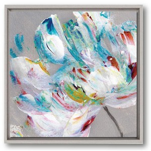 Courtside Market Flower Power 24x24 Framed Canvas - 1 of 2