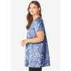 Roaman's Women's Plus Size Ultimate Scoopneck Swing Tunic - 4 of 4