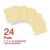 Staples Ultra Sticky Notes 3" x 3" Sunshine Collection 100 Sheets/Pad 24 Pads/Pack (ST62888) - 2 of 4