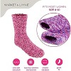 Market & Layne Women's 5 Pair Fuzzy Socks, Adults Super Comfy Socks - 4 of 4