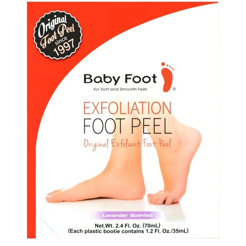 Baby Foot Exfoliation Foot Peel Lavender 2 4 Fl Oz Target